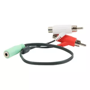 Turtle Beach CAB X1 Splitter Kabel Y-Kabel Adapter Cinch Headset für Xbox 360 TV - Bild 1 von 2