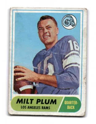 1968 Topps  Milt Plum  104 - Image 1 of 2