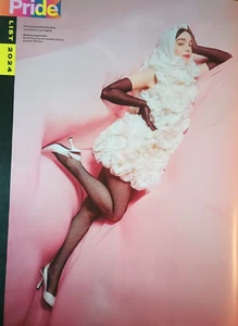 ST VINCENT ANNIE CLARK ORIGINAL (UNFRAMED) 2024 PROMO AD 10 x 13 inches - Picture 1 of 1