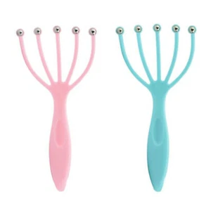 Scalp Massager Hair Growth Stimulator Head Neck Massage Roller Balls Claw Itch - Picture 1 of 8