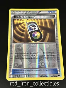 Random Receiver 109/124 Reverse Holo Trainer XY Fates Collide Pokemon Card 2016 - Picture 1 of 2