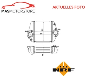 LADELUFTKÜHLER KÜHLER LADELUFT NRF 30360 P FÜR MAZDA 6,CX-7 2.2L