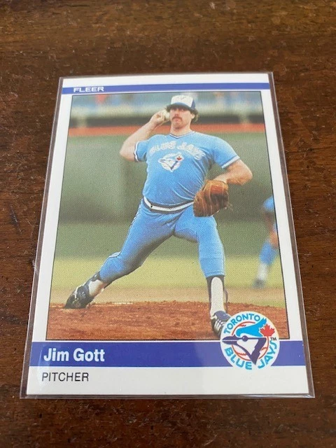 1984 Fleer - Jim Gott #155 - FREE SHIPPING - Image 1 of 1