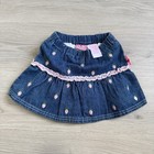 Vintage Strawberry Shortcake Y2K Denim Skirt Girls Kids Size 3t 2005 NWOT