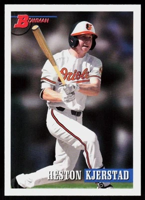 2021 Bowman Heritage Heston Kjerstad #140 BASEBALL CARD Baltimore Orioles - Image 1 of 2