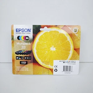 Cartucce di inchiostro multipack originali Epson 33 giallo magenta ciano foto nero - Foto 1 di 8