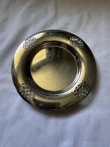 Vintage Oxford Silver Plate On Copper 00 Serving Tray Dish - Picture 1 of 6