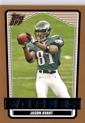 Jason Avant 2007 Topps Draft Picks & Prospects #97 Philadelphia Eagles - Image 1 of 2