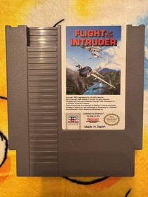 FLIGHT OF THE INTRUDER Game Cartridge for the Nintendo NES