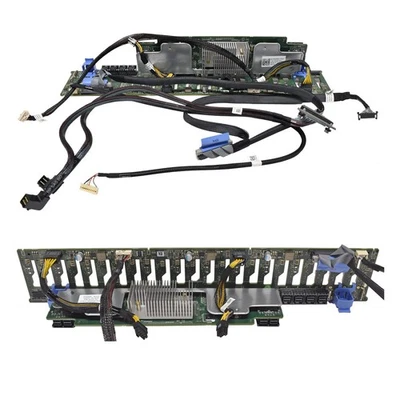 Scheda di espansione SAS Dell 0PGP6R 02RRVJ + backplane 24 x 2,5" per PowerEd... - Immagine 1 di 3