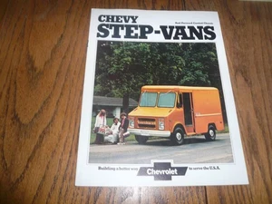 1974 Chevrolet Step Vans & Forward Control Chassis Sales Brochure - Vintage - Picture 1 of 5