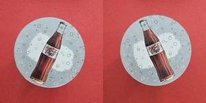 Coca Cola light -Flasche Brauerei Bierdeckel Bier - Picture 1 of 1
