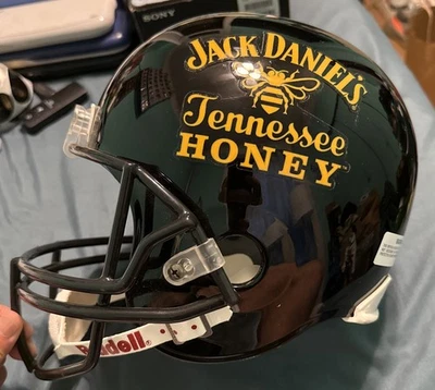 Riddell Jack Daniels Tennessee Honey & Fire Full Size Football Replica Helmet - Image 1 of 4