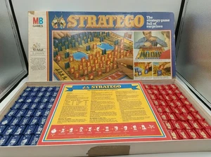 Vintage 1982 Stratego Board Game MB Games Complete - Picture 1 of 7