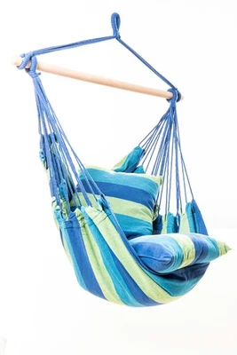 Silla colgante Relax IV en azul - Imagen 1 de 4