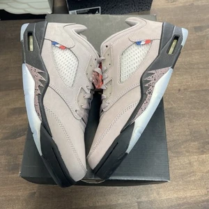 Size 9 - Air Jordan 5 Retro Low "PSG" 2022 - dx6325 204 (NEW, B-Grade) - Picture 1 of 6