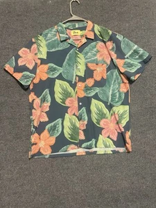 Camisa Duvin Hawaiian Beach Manga Corta Abotonada Talla Grande Poliéster/Spandex - Imagen 1 de 9