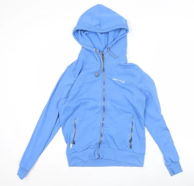 ONLY PLAY Women’s Blue Full Zip Hoodie Size L Sportswear - Image 1 of 4