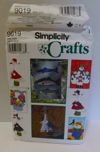 1994 Simplicity Craft Uncut Pattern 9019 Flags & Lawn Geese One Size - Picture 1 of 6