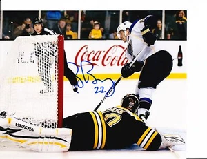 ST. LOUIS BLUES BRAD BOYES SIGNED 8X10 - Picture 1 of 1