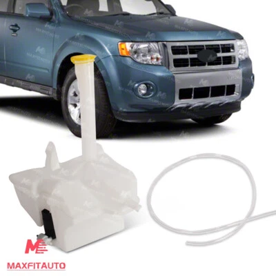 Fits Ford Escape 2008-2012 Windshield Washer Reservoir W/Cap&Pump #8L8Z17618A - Изображение 1 из 4
