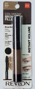 Revlon Colorstay Eyebrow Gel Blonde Brow Fiber Filler Brow Gel - Picture 1 of 5