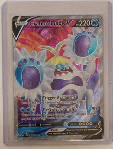 Pokemon Card CRABOMINABLE V Ultra Rare 248/264 FUSION STRIKE *M* - Picture 1 of 1