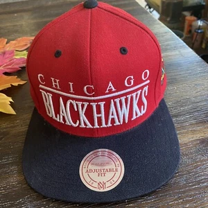 Mitchell And Ness Mütze verstellbare Passform Chicago Blackhawks - Bild 1 von 6