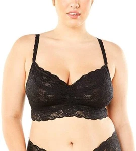Cosabella Womens Never Say Never Lace Sweetie Bralette Size 3X - Picture 1 of 2