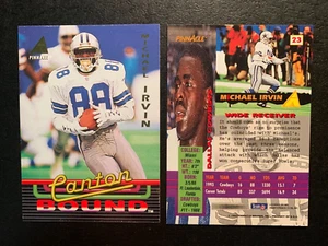 Michael Irvin 1994 Pinnacle Canton Bound Dallas Cowboys #23 1/100.000 - Bild 1 von 2