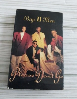 Please Don't Go Single от Boyz II мужской кассетный сингл 1992 Motown  - Изображение 1 из 4