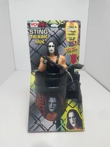 Vintage WCW Sting Talking Mug Electronic 1999 Not Working New - Bild 1 von 5