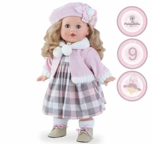 Puppe Annabell Mädchen 42 cm mit langen Haaren Schlafaugen Puppenkleid Spielzeug - Bild 1 von 6