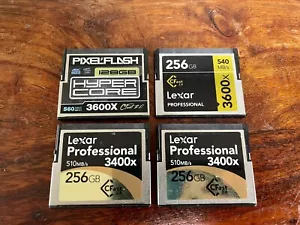 Lexar Professional CFast Memory Card w/ card reader - Picture 1 of 6