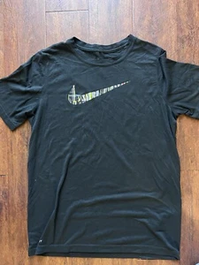 Nike Dri Fit Shirt Schwarz Large Polyester - Bild 1 von 7