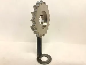 15 TOOTH OFFSET SPROCKET 3/8" 630 BIG TIRE WIDE TEETH GPZ1100 ZX14 ZX11 ZX12 - Bild 1 von 2
