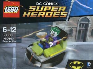 LEGO DC Comics Super Heroes The Joker Bumper Car Polybag (30303) Sealed