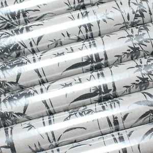 4 Rolls Taupe Wallpaper Floral Textured Charcoal Flower Leaf Woodland Feature - Picture 1 of 7