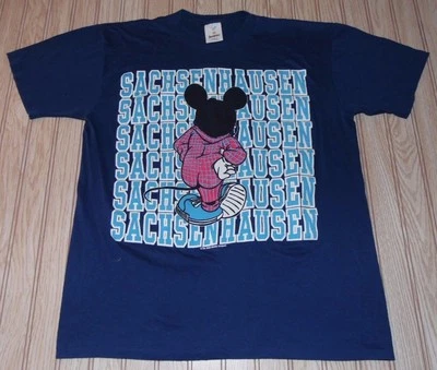Camisa De Colección Años 80 Mickey Mouse Walt Disney Sachsenhausen Jostes Alemania 50/Hombre EE. UU. Foto 1 de 2