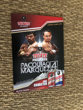 RARE 2017 MANNY PACQUAIO vs MARQUEZ  BOXING PHONE CARD
