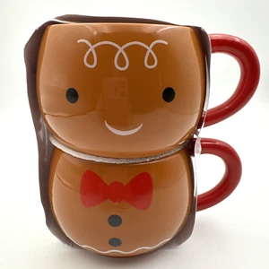Target Lebkuchen Stapelbar Becher Set Heiß Kakao Bar Bullseye Spielplatz Brandneu - Bild 1 von 8