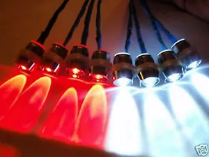 Luci radiocomandate fari Traxxas Arrma illimitate infrazione criminale LED 4W4R 10mm 9v - Foto 1 di 2