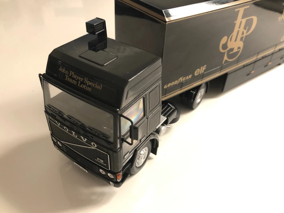 IXO TTR002 Volvo F12 JPS Racing Transporter 1981 1/43 #NEW - Image 1 of 4