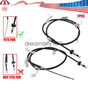 New For 2011-2016 Hyundai Elantra Parking Brake Cable Left+Right Side 2PCS - Picture 1 of 16