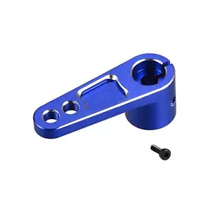 Aluminio Aleación 25T Dirección Servo Brazo Cuerno Oscuro Azul para DIY RC Coche - Imagen 1 de 7
