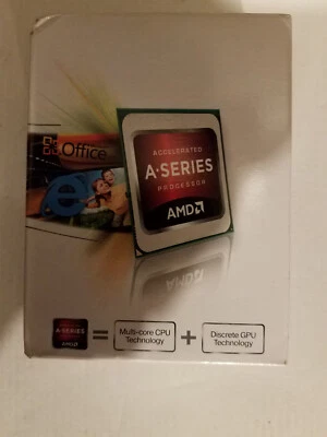 AMD A4 5300 Dual Core 3.4 GHz Socket FM2 CPU AD5300OKHJBOX Foto 1 de 4