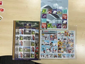 DENNIS & GNASHER ISLE OF MAN CHRISTMAS MNH SCARCE + Olympic & royal a590 - Picture 1 of 5