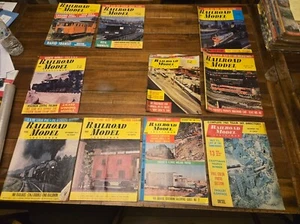 Lot of 10  Railroad Model Craftsman Magazines -  1965   -- Set 11 - Picture 1 of 14