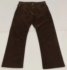 DOLCE & GABBANA Brown Corduroy Jeans W 32” L 30” ExCond