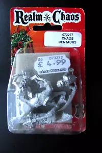 OOP Citadel / Warhammer Metal CH4 Realm Of Chaos Centaurs BNIB - Picture 1 of 2
